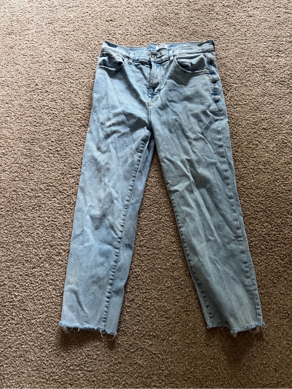 Kensie Light Blue Straight Leg Jeans